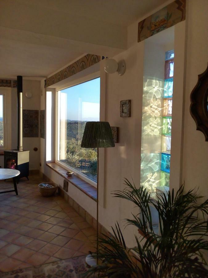 Villa Immersa In Oliveto Vista Mare 취아카 외부 사진